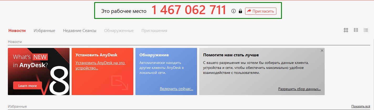 Скриншот кода AnyDesk